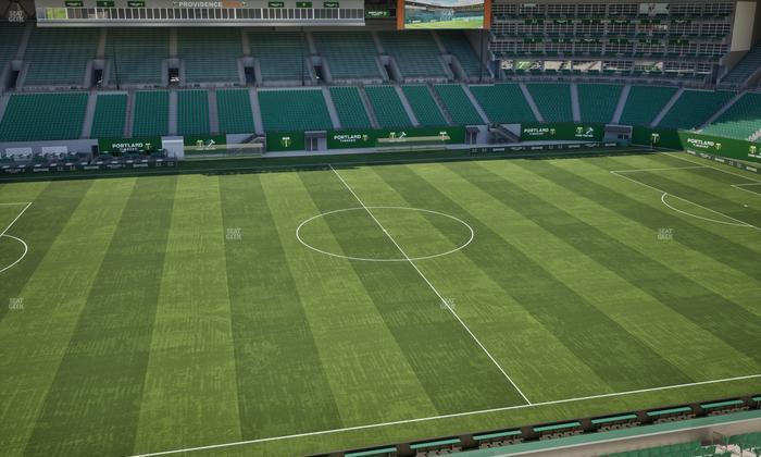 Providence Park - Section Toyota Terrace 4 Seat View