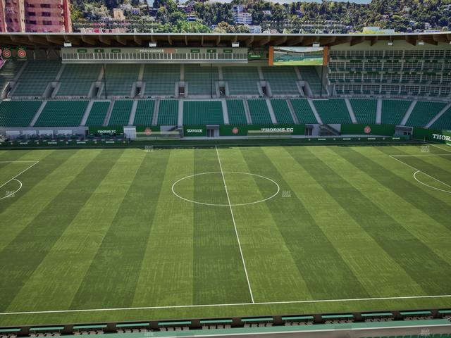 Providence Park - Section Toyota Terrace 5 Seat View