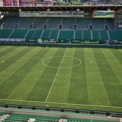 Providence Park - Section Toyota Terrace 6 Seat View