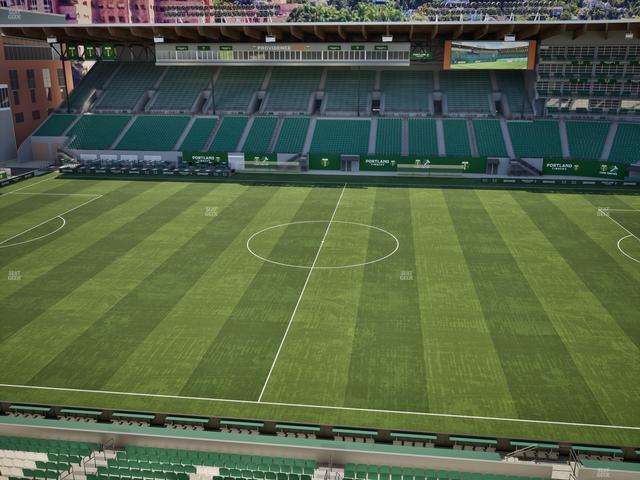 Providence Park - Section Toyota Terrace 6 Seat View