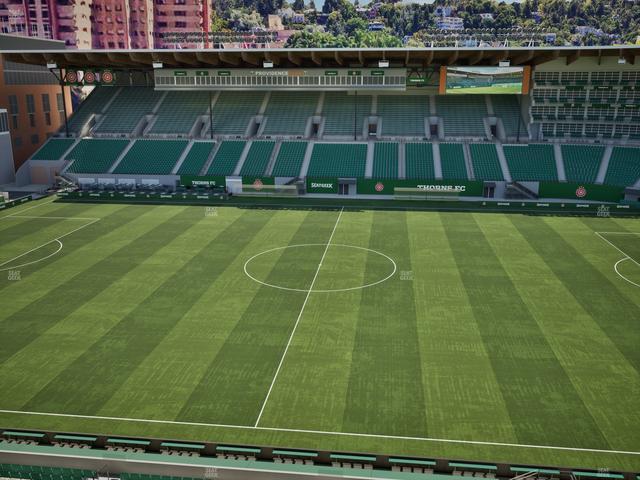 Providence Park - Section Toyota Terrace 6 Seat View