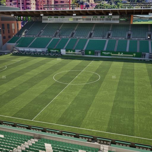 Providence Park - Section Toyota Terrace 7 Seat View