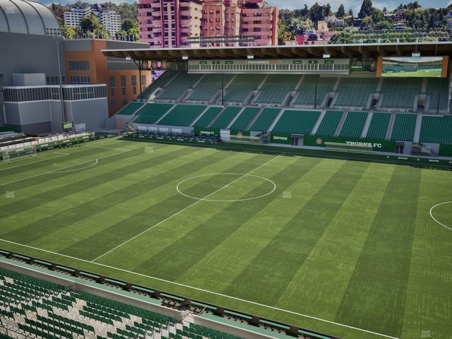 Providence Park - Section Toyota Terrace 8 Seat View