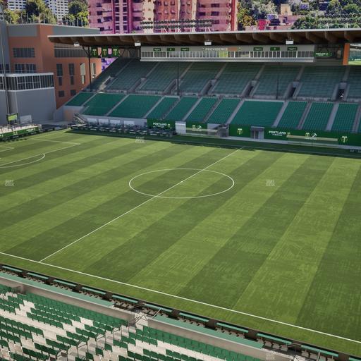 Providence Park - Section Toyota Terrace 8 Seat View