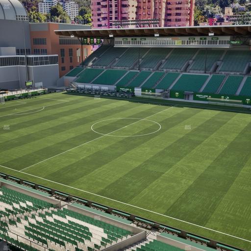 Providence Park - Section Toyota Terrace 9 Seat View