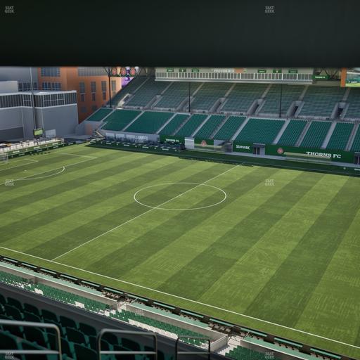 Providence Park - Section Toyota Terrace 9 Seat View