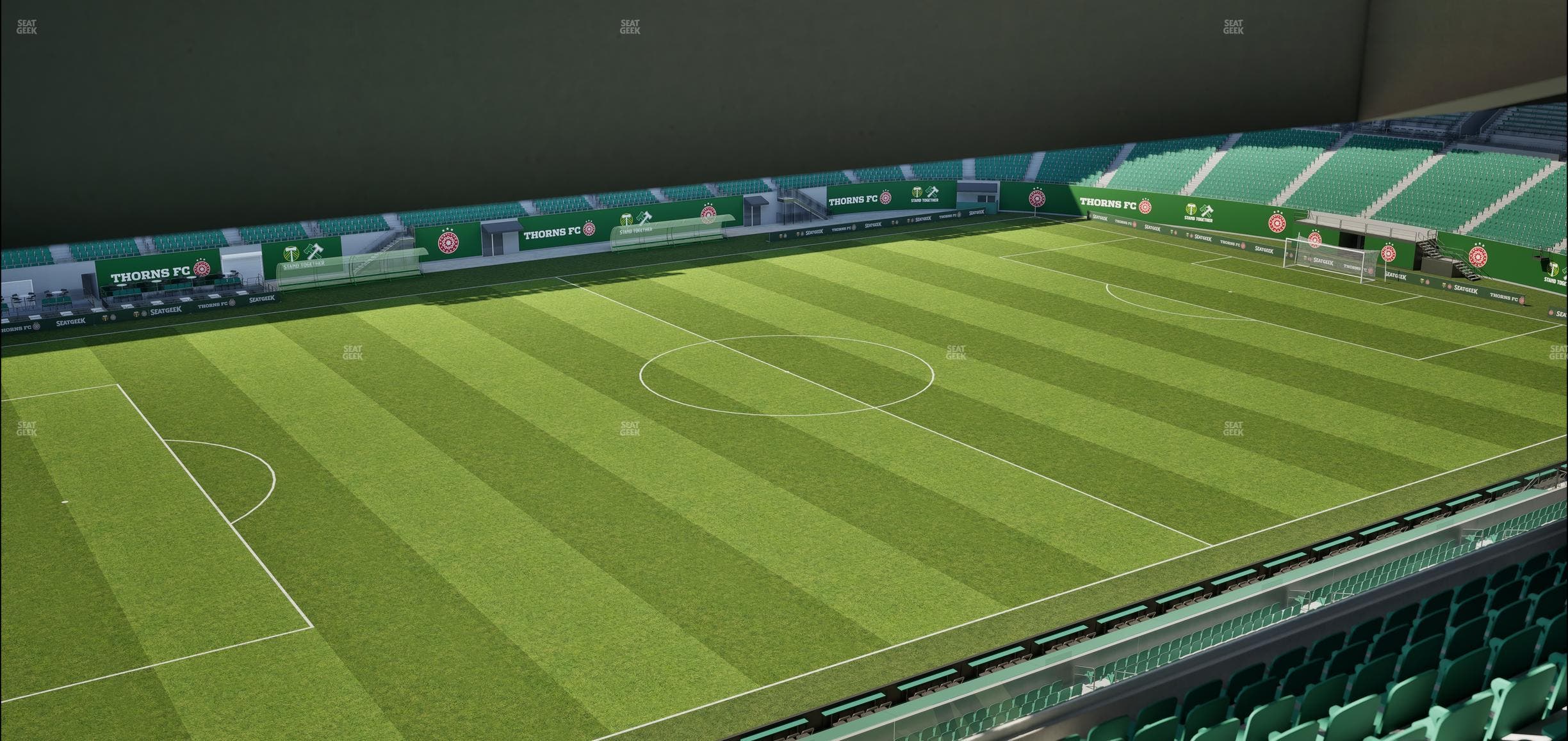 Providence Park - Section Toyota Terrace East 1 Seat View