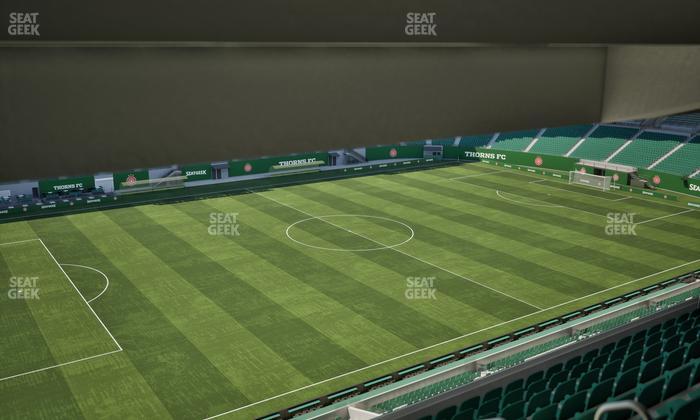 Providence Park - Section Toyota Terrace East 1 Seat View