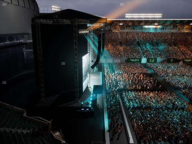Providence Park - Section Toyota Terrace East 1 Seat View