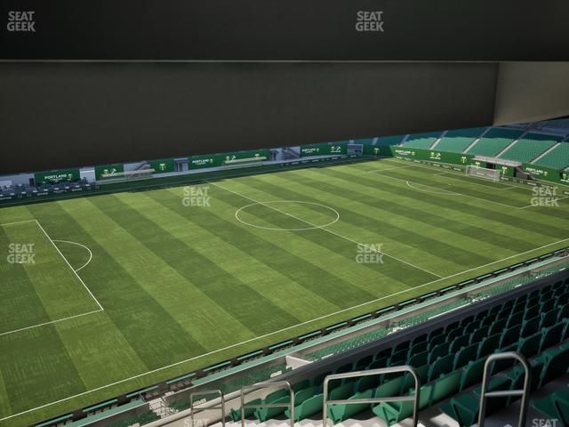 Providence Park - Section Toyota Terrace East 1 Seat View