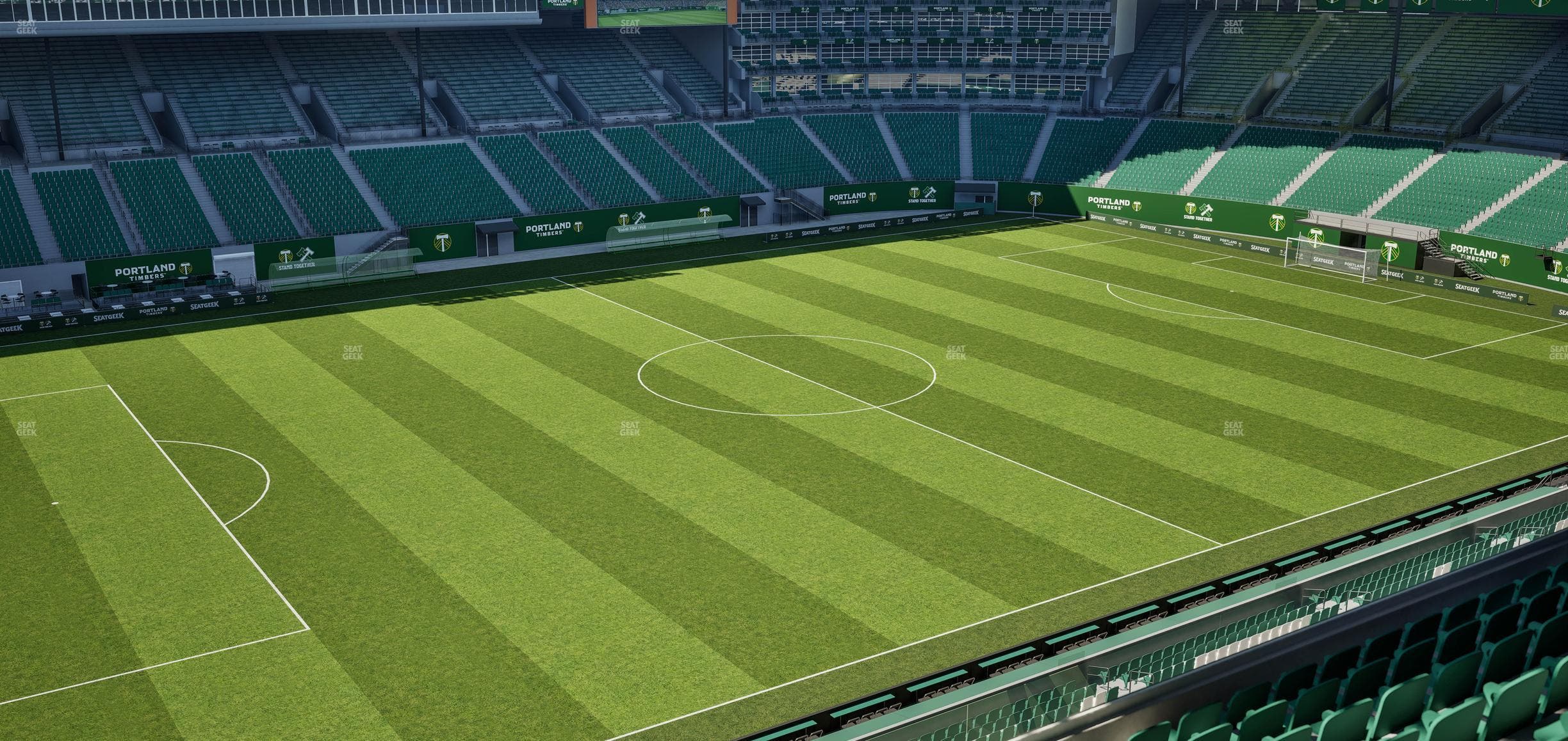 Providence Park - Section Toyota Terrace East 1 Seat View