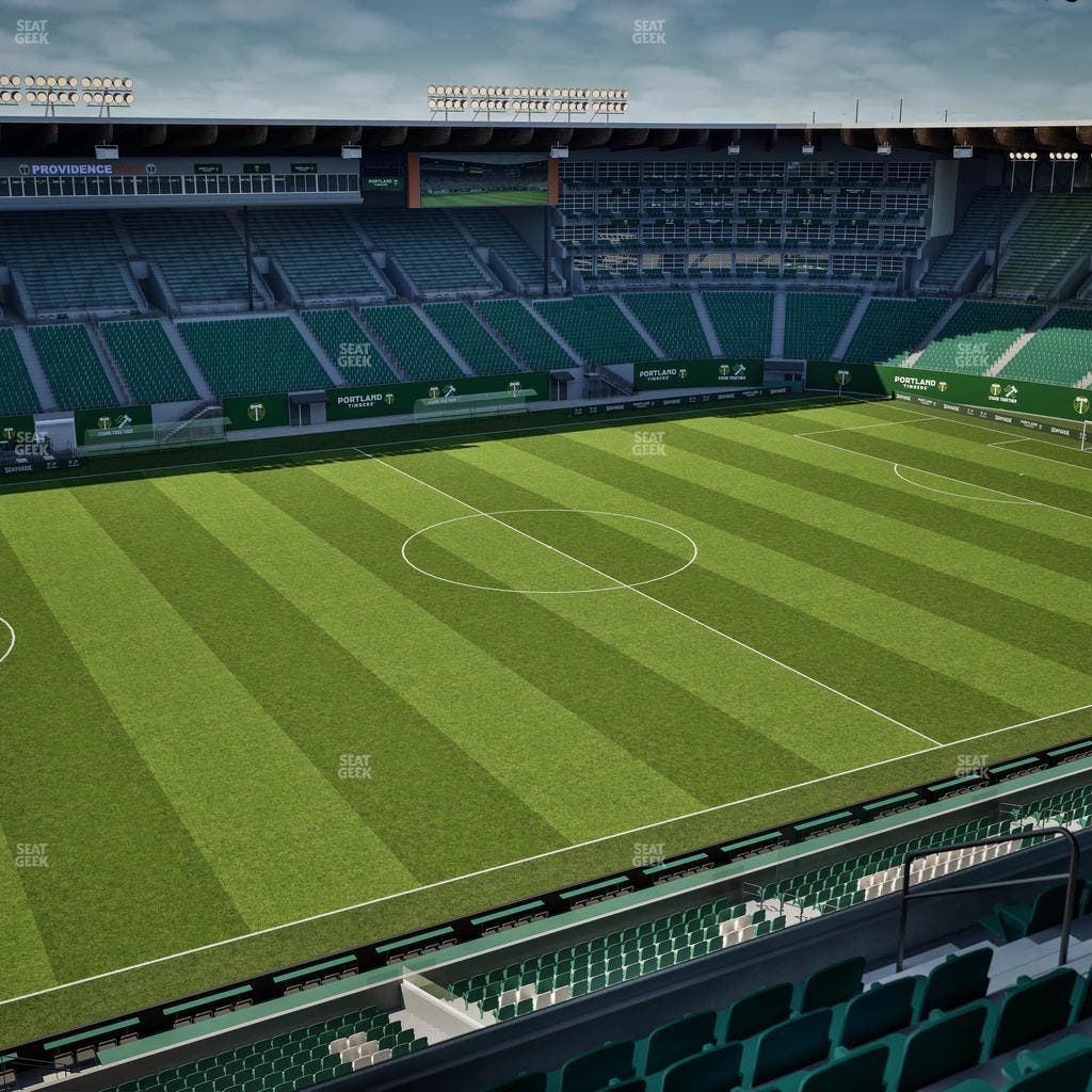 Providence Park - Section Toyota Terrace East 2 Seat View