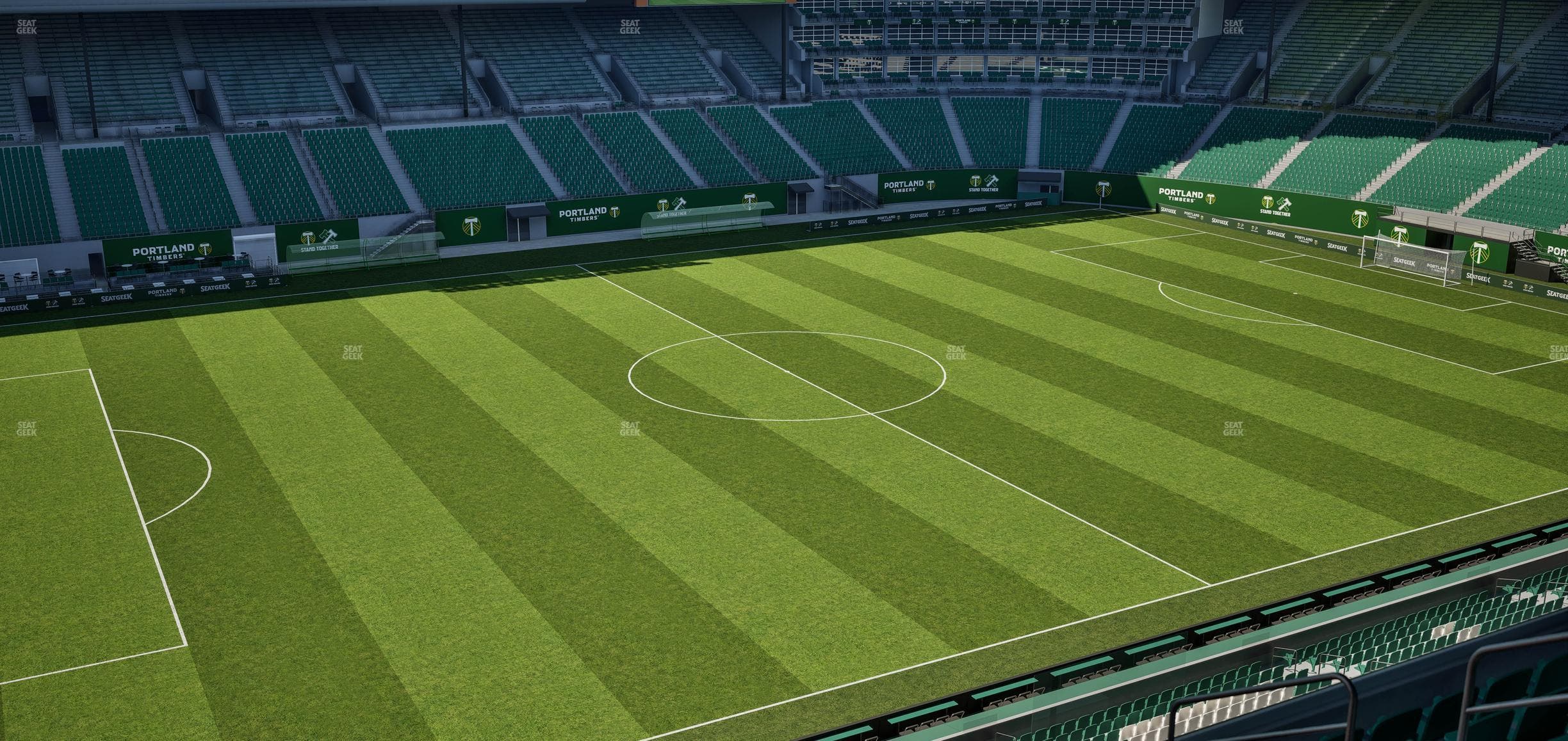 Providence Park - Section Toyota Terrace East 2 Seat View