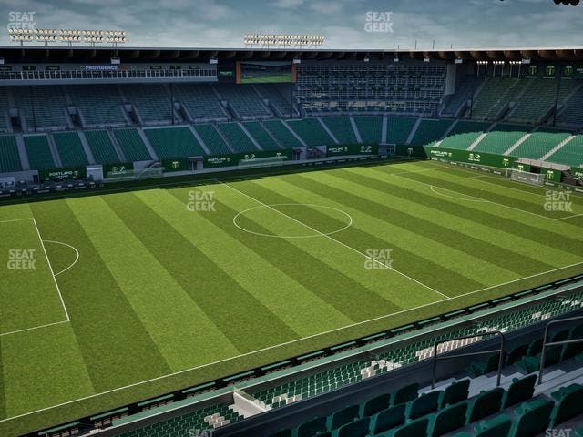Providence Park - Section Toyota Terrace East 2 Seat View