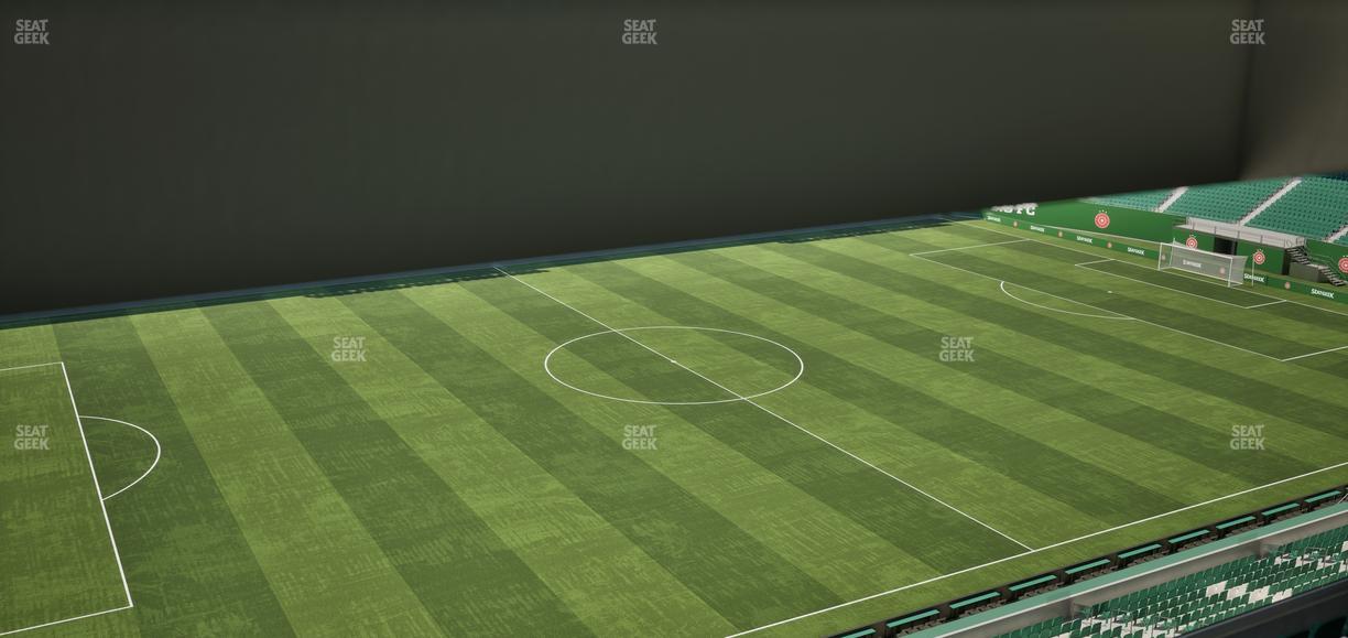 Providence Park - Section Toyota Terrace East 2 Seat View