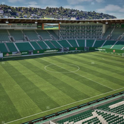 Providence Park - Section Toyota Terrace East 2 Seat View