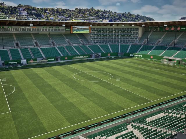 Providence Park - Section Toyota Terrace East 2 Seat View