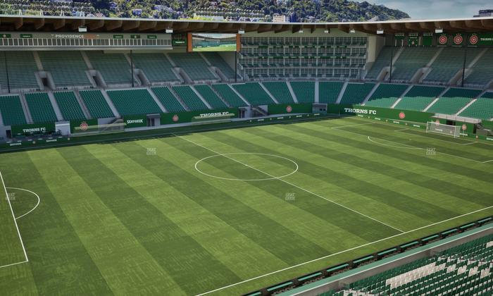 Providence Park - Section Toyota Terrace East 2 Seat View