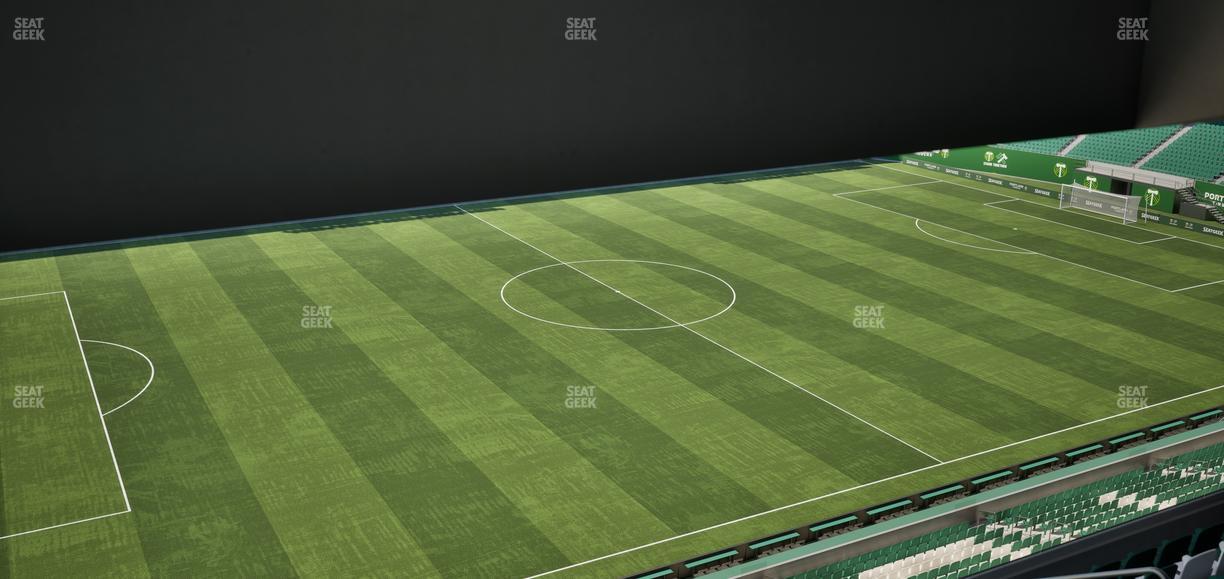 Providence Park - Section Toyota Terrace East 2 Seat View