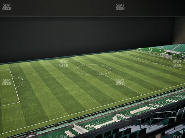 Providence Park - Section Toyota Terrace East 2 Seat View