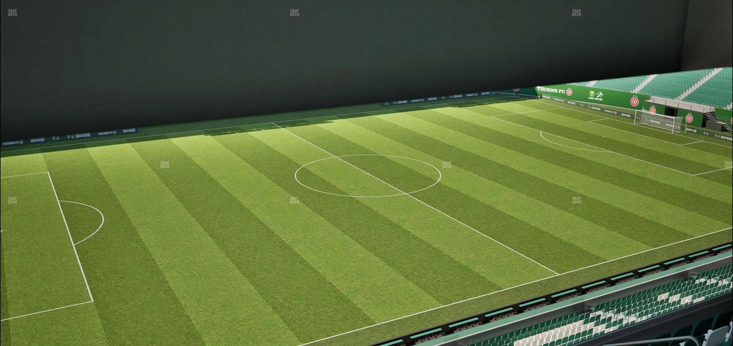 Providence Park - Section Toyota Terrace East 2 Seat View
