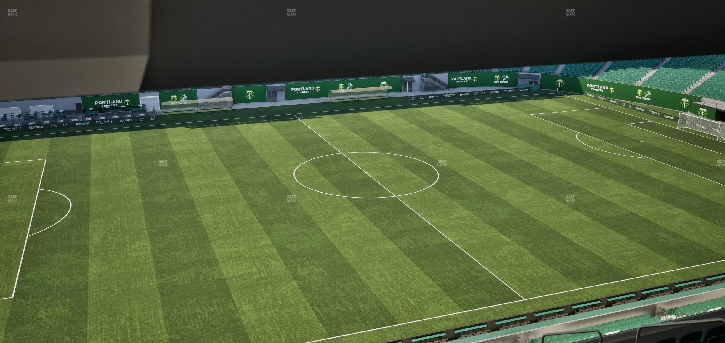 Providence Park - Section Toyota Terrace East 3 Seat View