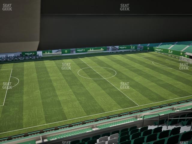 Providence Park - Section Toyota Terrace East 3 Seat View