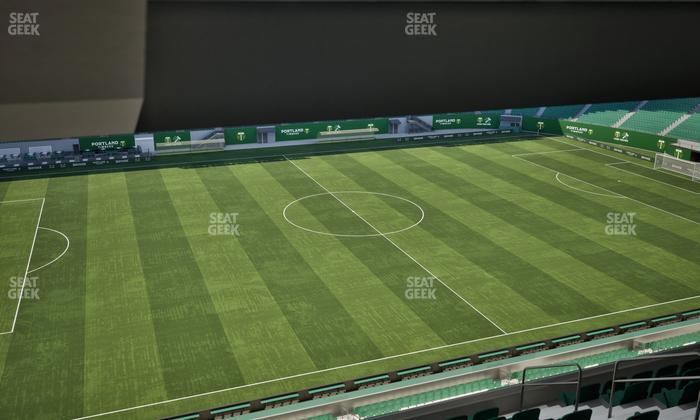 Providence Park - Section Toyota Terrace East 3 Seat View