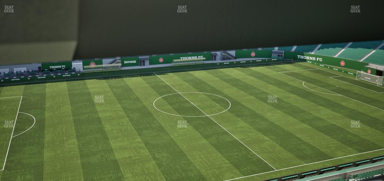 Providence Park - Section Toyota Terrace East 3 Seat View