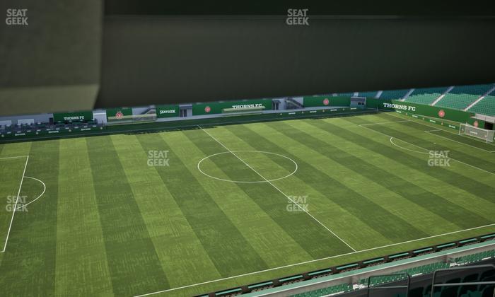 Providence Park - Section Toyota Terrace East 3 Seat View