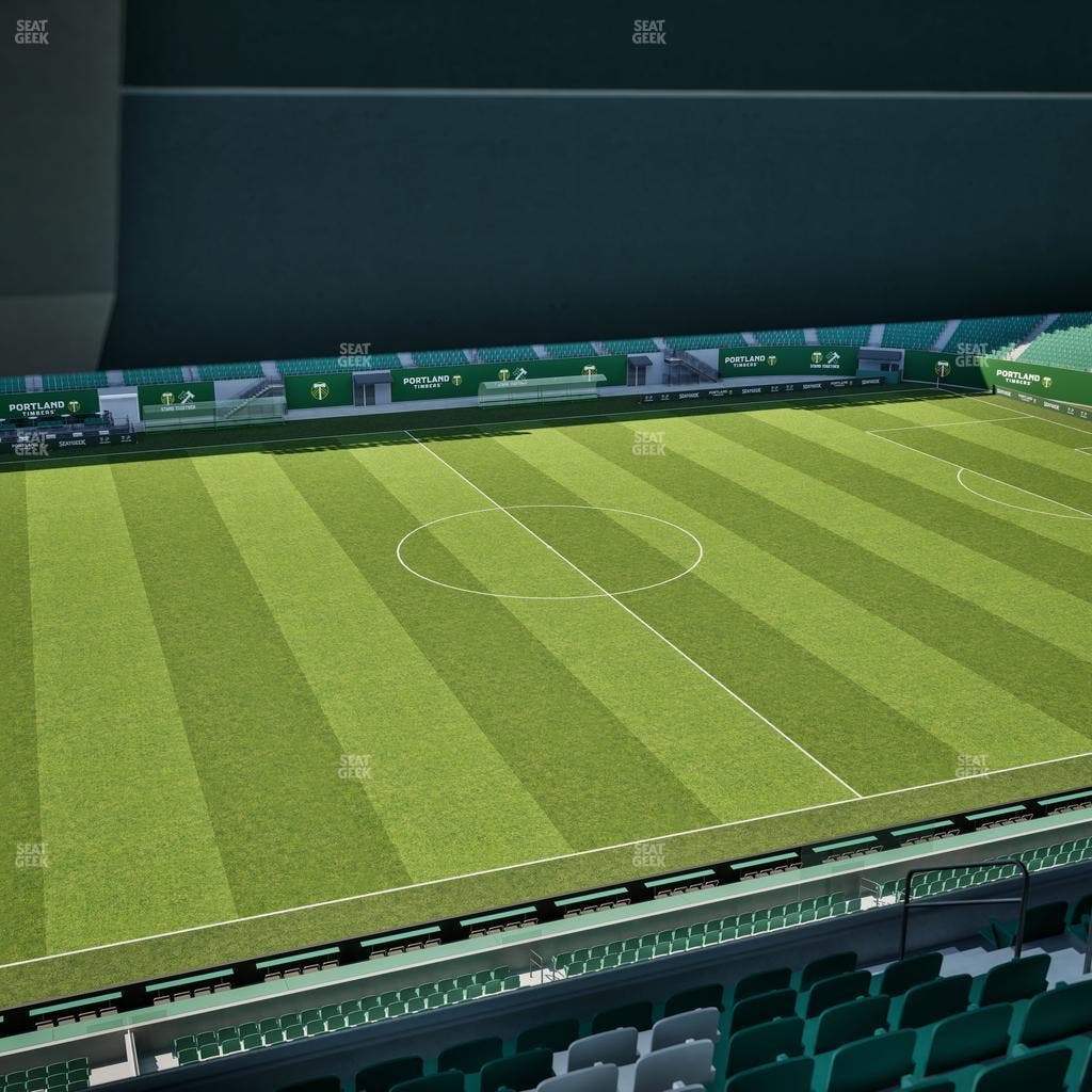 Providence Park - Section Toyota Terrace East 3 Seat View