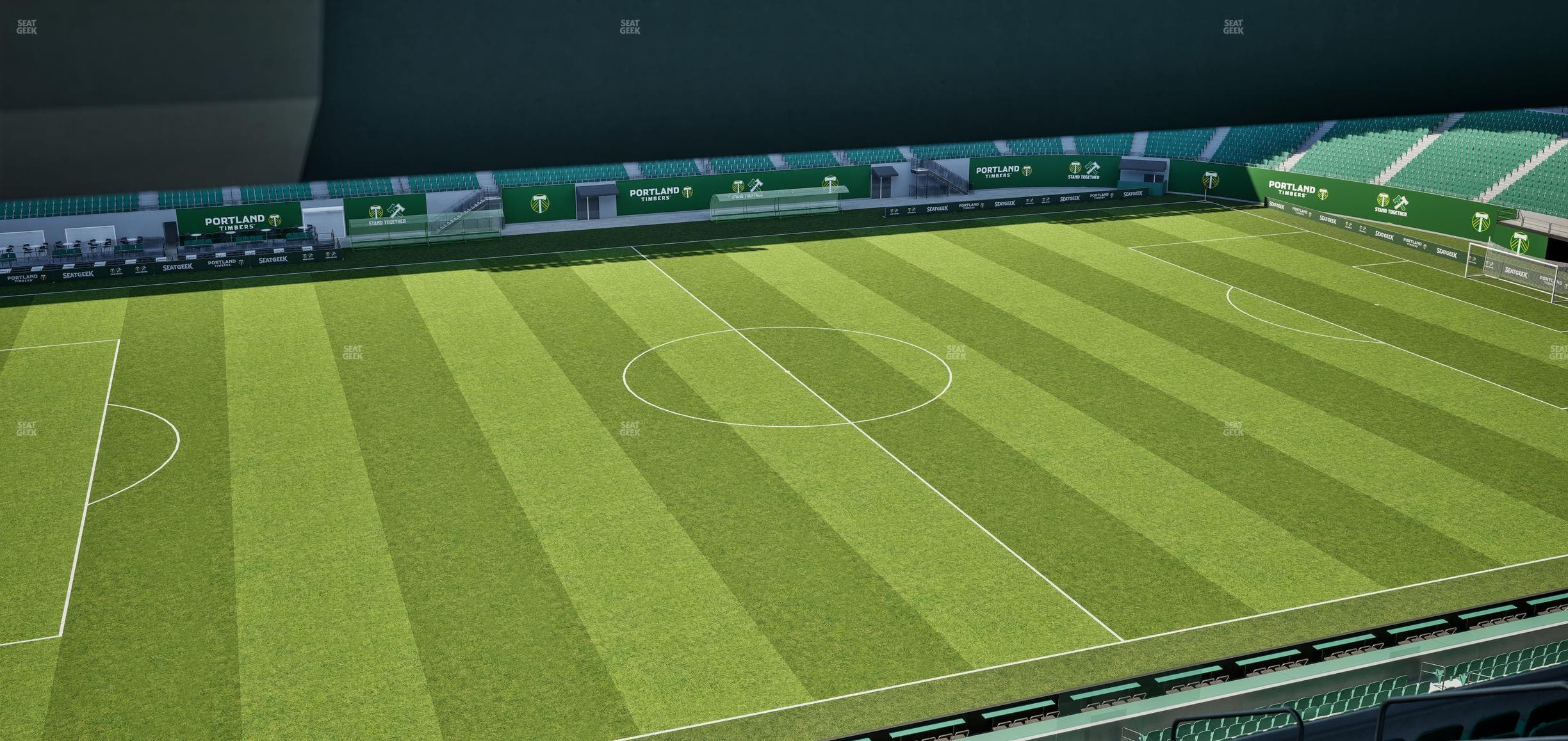 Providence Park - Section Toyota Terrace East 3 Seat View