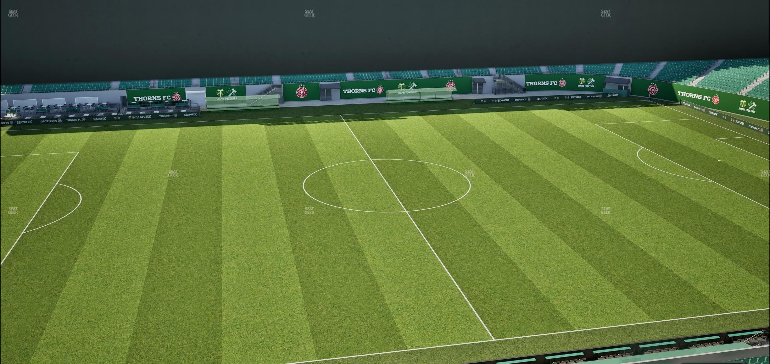 Providence Park - Section Toyota Terrace East 4 Seat View