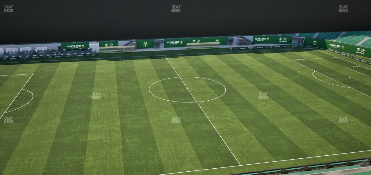 Providence Park - Section Toyota Terrace East 4 Seat View