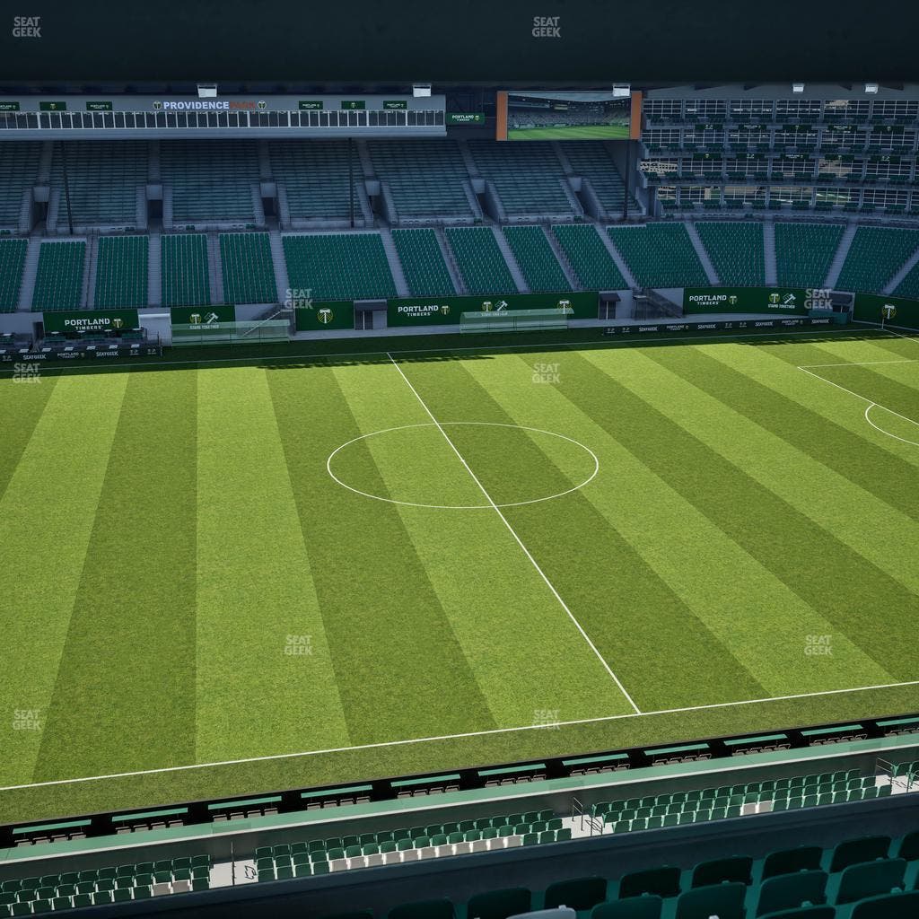 Providence Park - Section Toyota Terrace East 4 Seat View