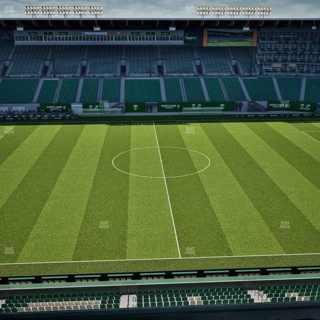Providence Park - Section Toyota Terrace East 5 Seat View