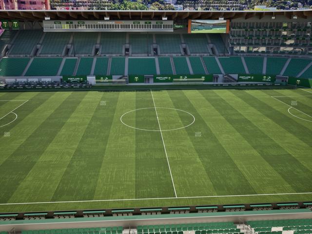 Providence Park - Section Toyota Terrace East 5 Seat View