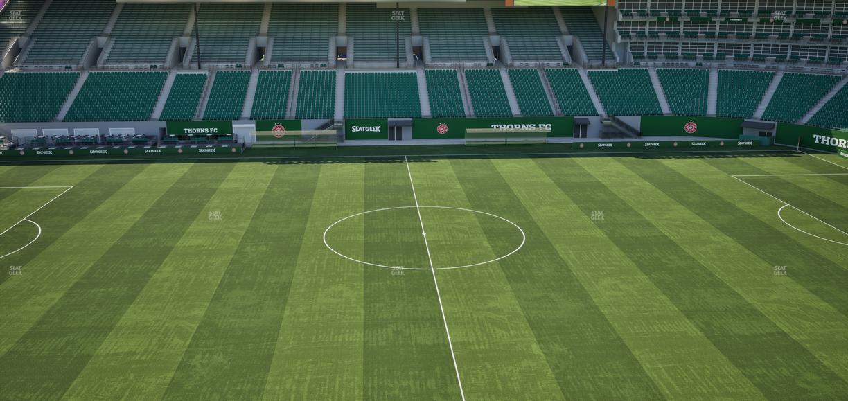 Providence Park - Section Toyota Terrace East 5 Seat View