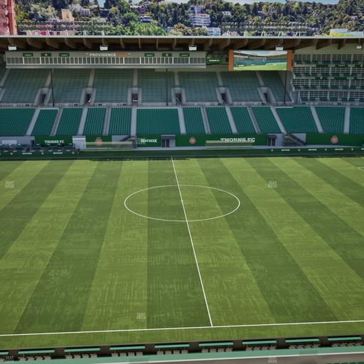 Providence Park - Section Toyota Terrace East 5 Seat View