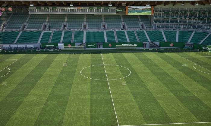 Providence Park - Section Toyota Terrace East 5 Seat View