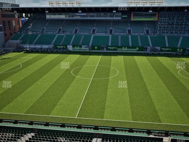 Providence Park - Section Toyota Terrace East 6 Seat View