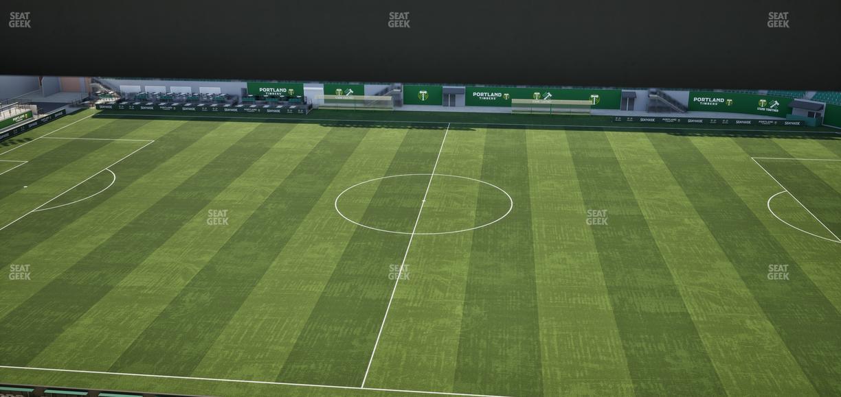 Providence Park - Section Toyota Terrace East 6 Seat View