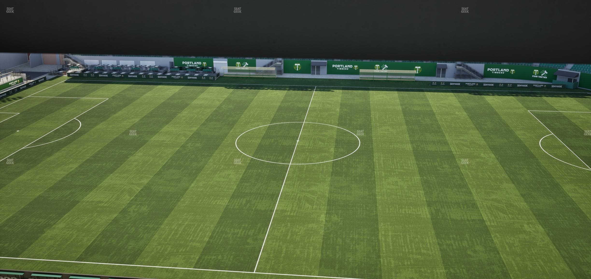 Providence Park - Section Toyota Terrace East 6 Seat View
