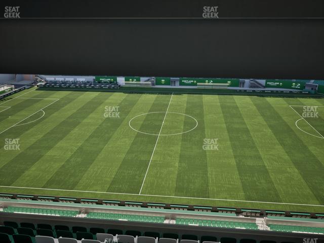 Providence Park - Section Toyota Terrace East 6 Seat View