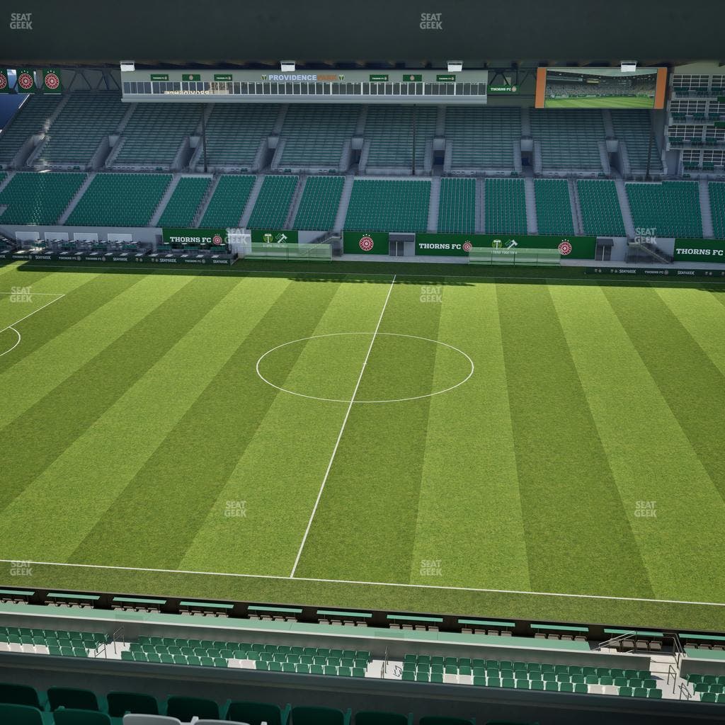 Providence Park - Section Toyota Terrace East 6 Seat View