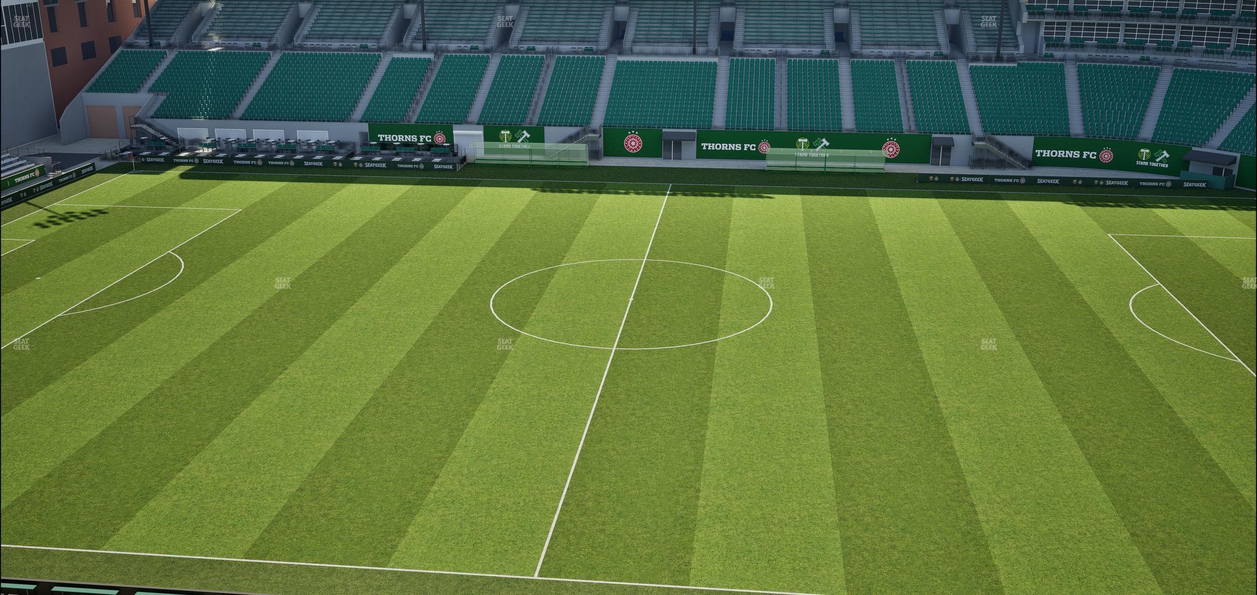 Providence Park - Section Toyota Terrace East 6 Seat View