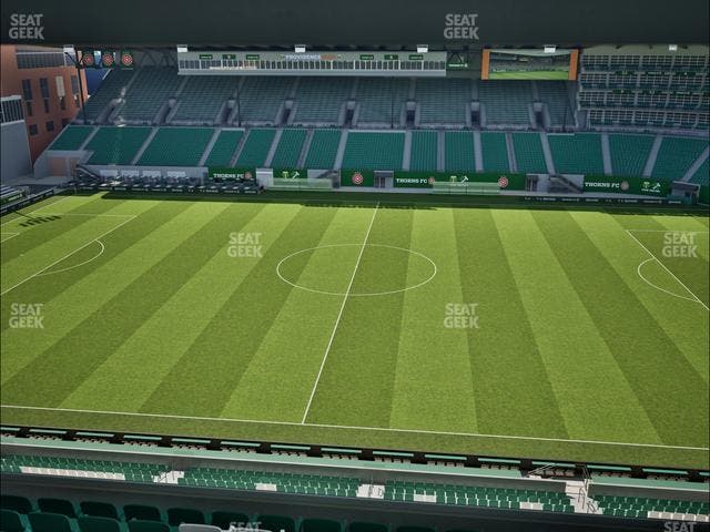 Providence Park - Section Toyota Terrace East 6 Seat View