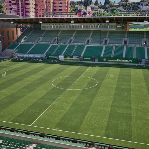 Providence Park - Section Toyota Terrace East 7 Seat View