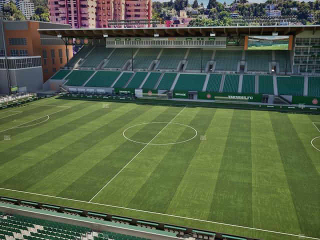 Providence Park - Section Toyota Terrace East 7 Seat View