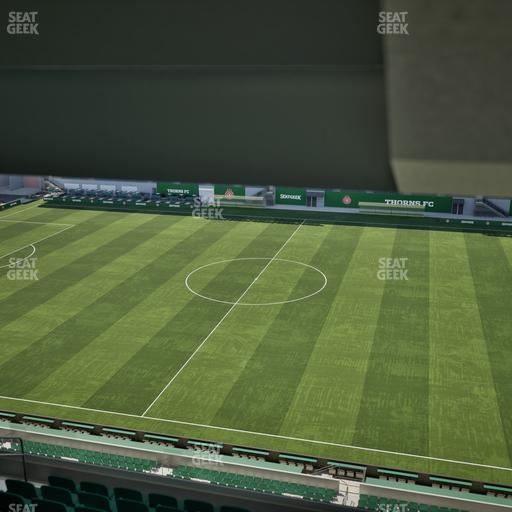 Providence Park - Section Toyota Terrace East 7 Seat View